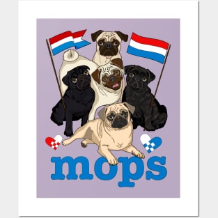 MOPS! Luxembourgish edition! Posters and Art